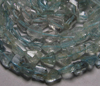 16 inches Really Stunning High Quality Gorgeous Blue Natural - AQUAMARINE - faceted nuggest Super sparkle size 5 - 8 mm